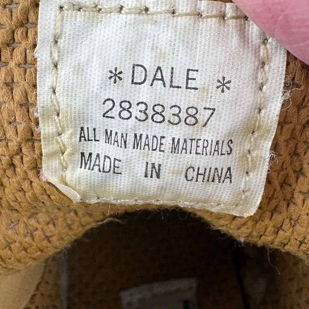 Ozark Trail‎ Dale Toddler Boys Wheat Work Boots Size 7 Tan Lace Up Lug Sole